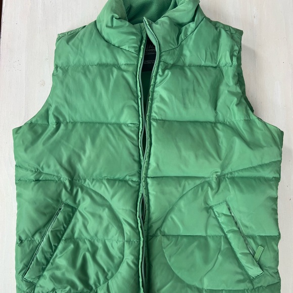 Green mid length vintage vest - Picture 1 of 3